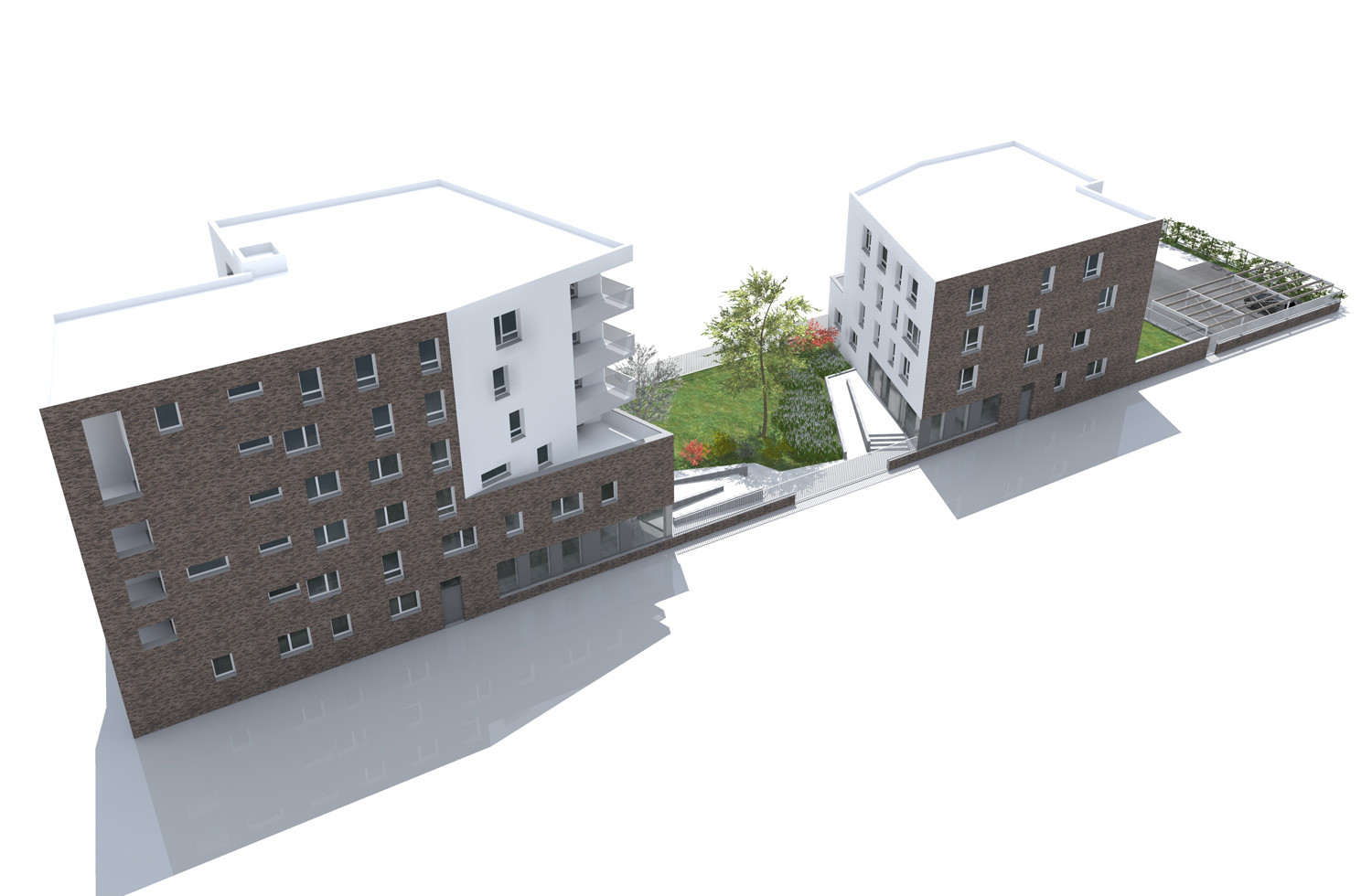 36 logements Lille - Vue 3D